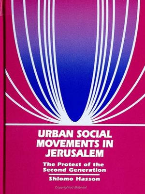 cover image of Urban Social Movements in Jerusalem
